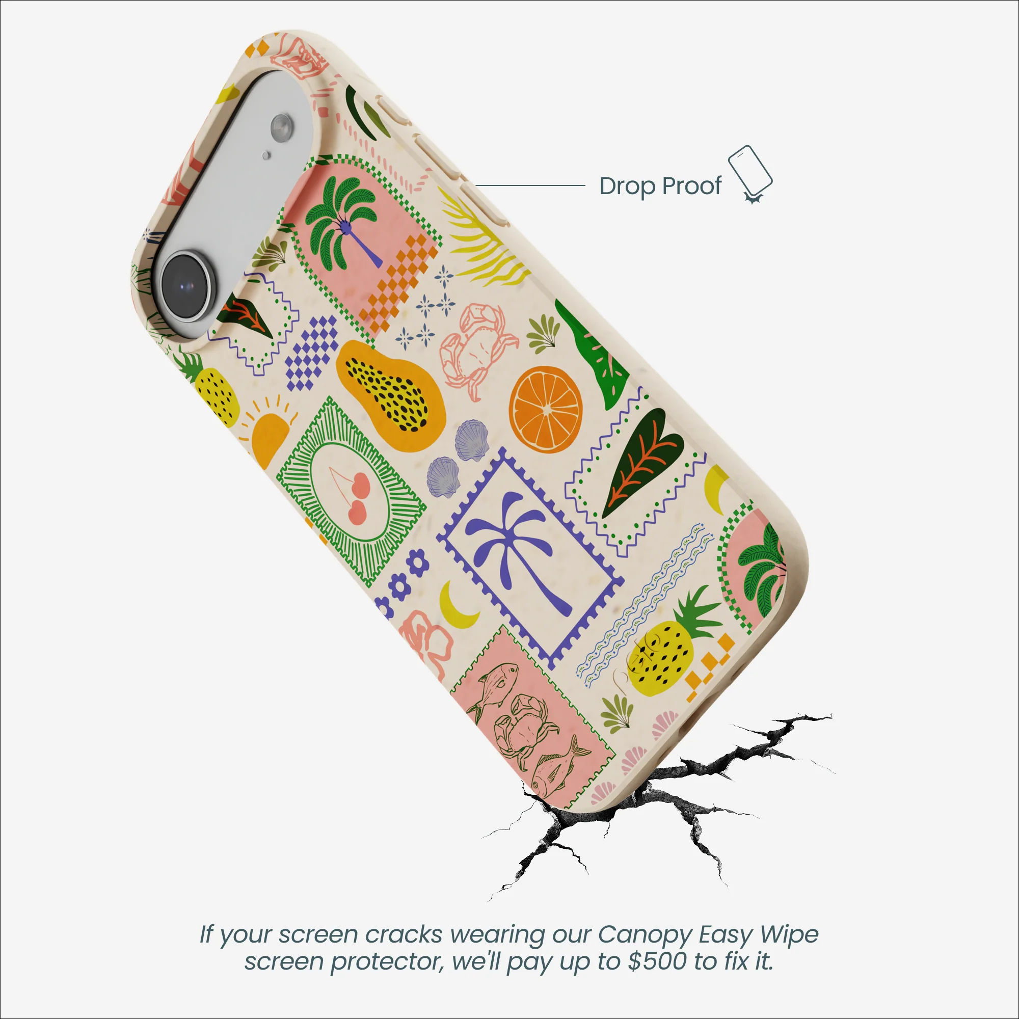 Seashell Tropic Muse iPhone Air Case - Image 5