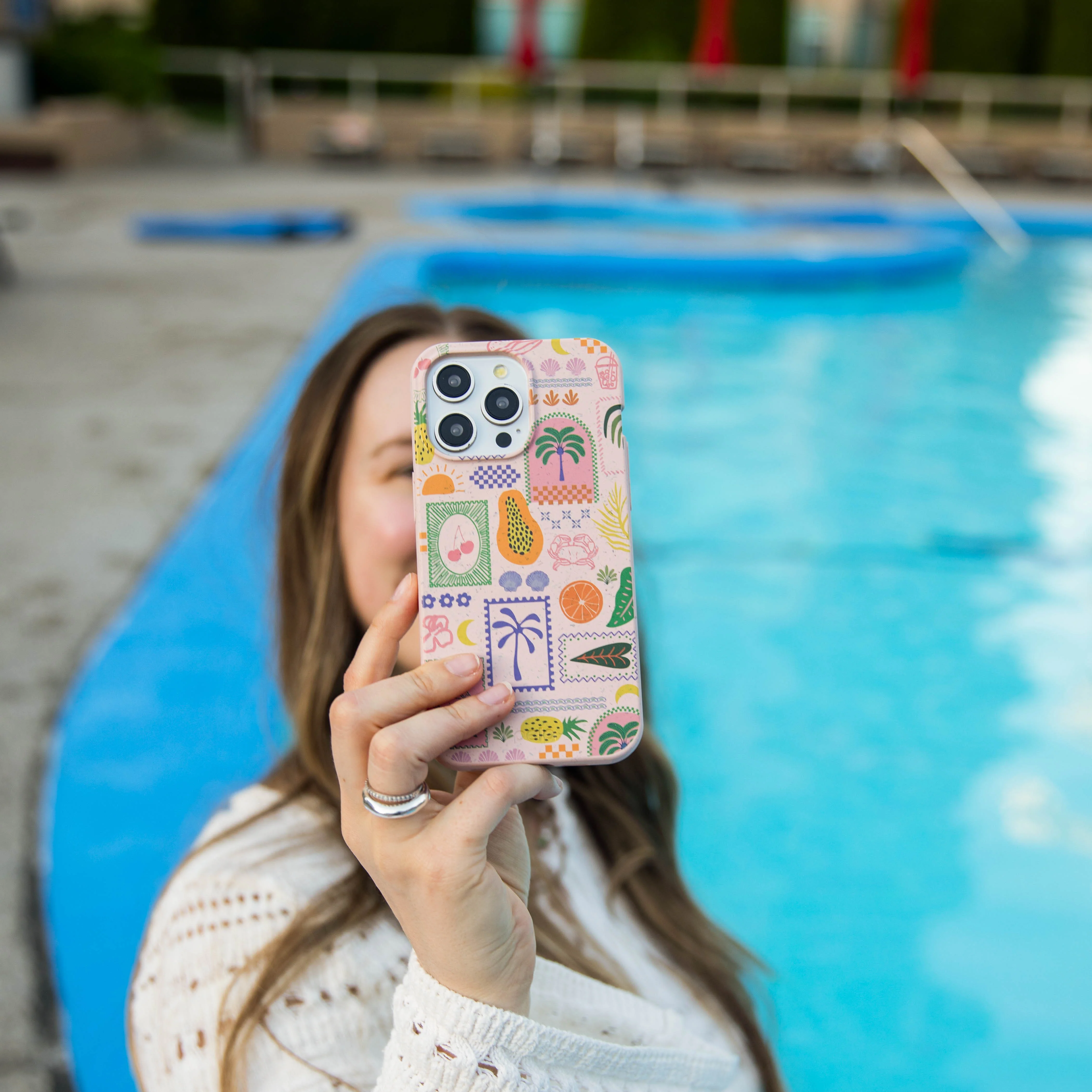 Seashell Tropic Muse Samsung Galaxy S25 Ultra Case - Image 7