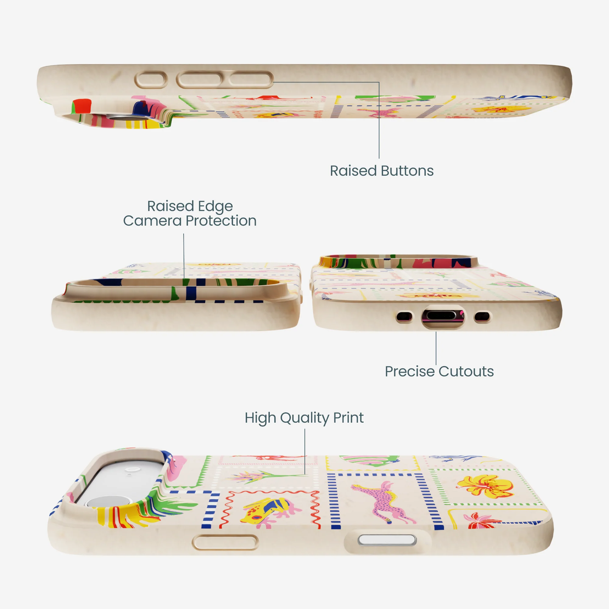 Seashell Tropical Paradise iPhone Air Case - Image 3