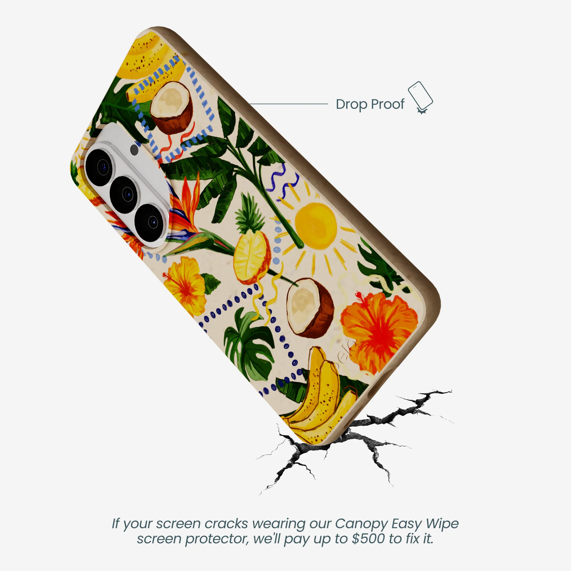 Seashell Tropics Samsung Galaxy S26 Case - Image 5