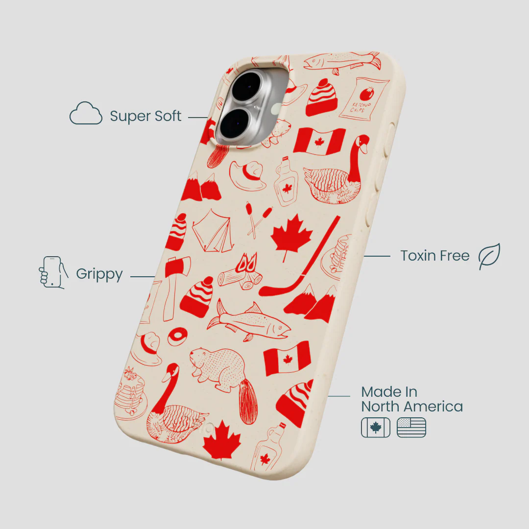 Seashell True North Red iPhone 16 Plus Case - Image 4
