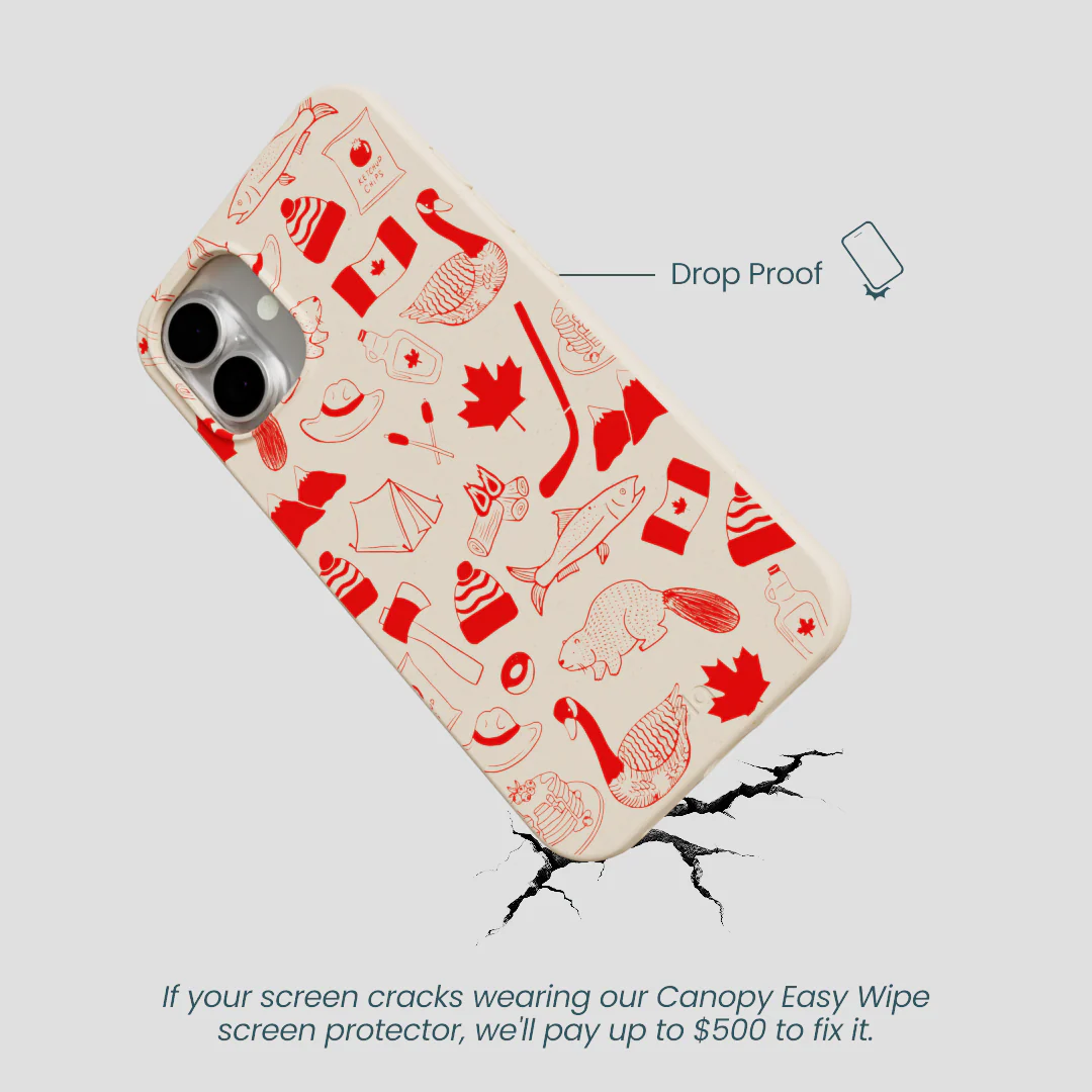 Seashell True North Red iPhone 16 Plus Case - Image 5