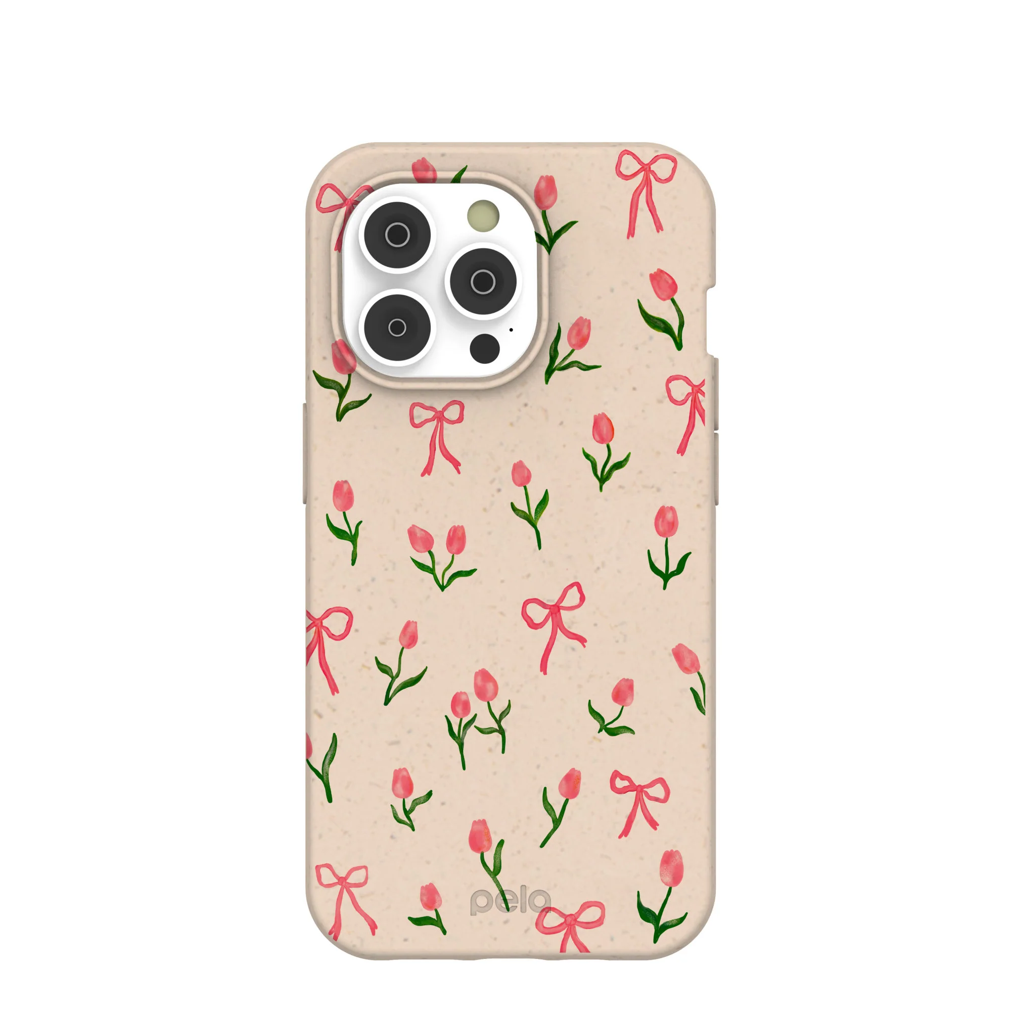 Seashell Tulip Bliss iPhone 14 Pro Case
