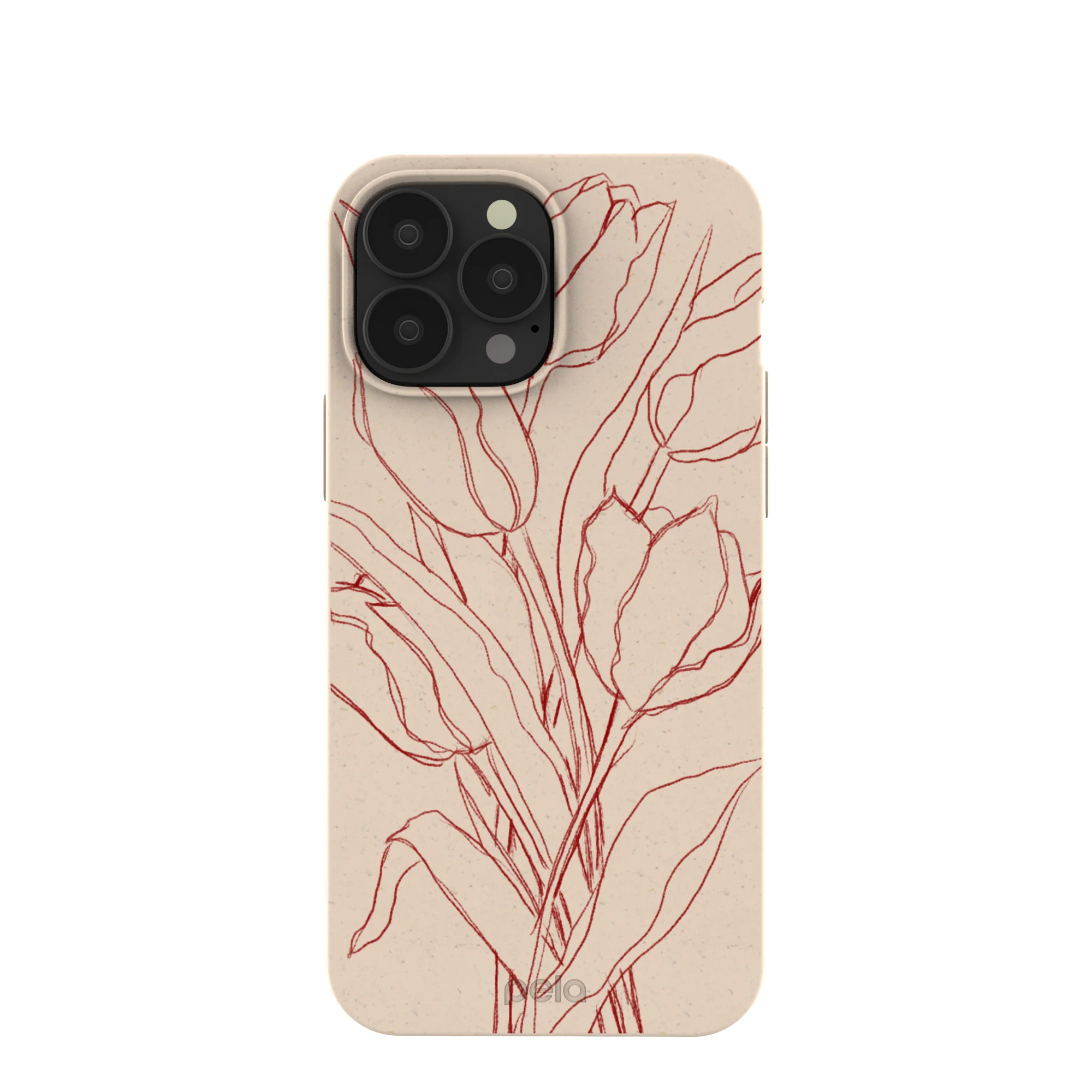Seashell Tulip Bouquet iPhone 13 Pro Max Case
