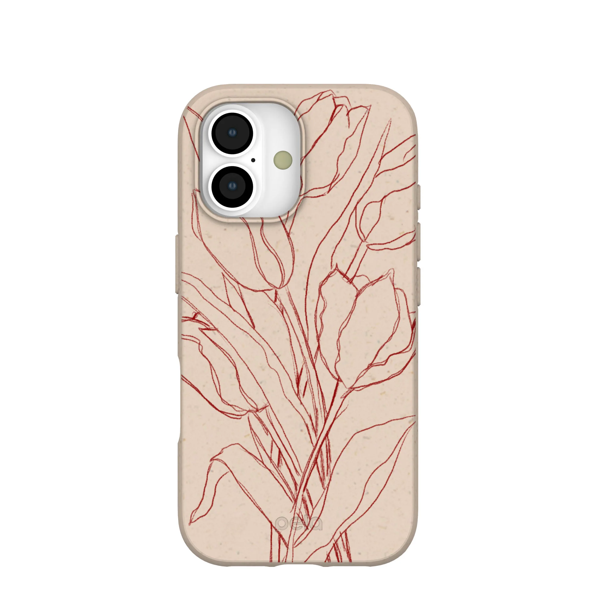 Seashell Tulip Bouquet iPhone 17 Case