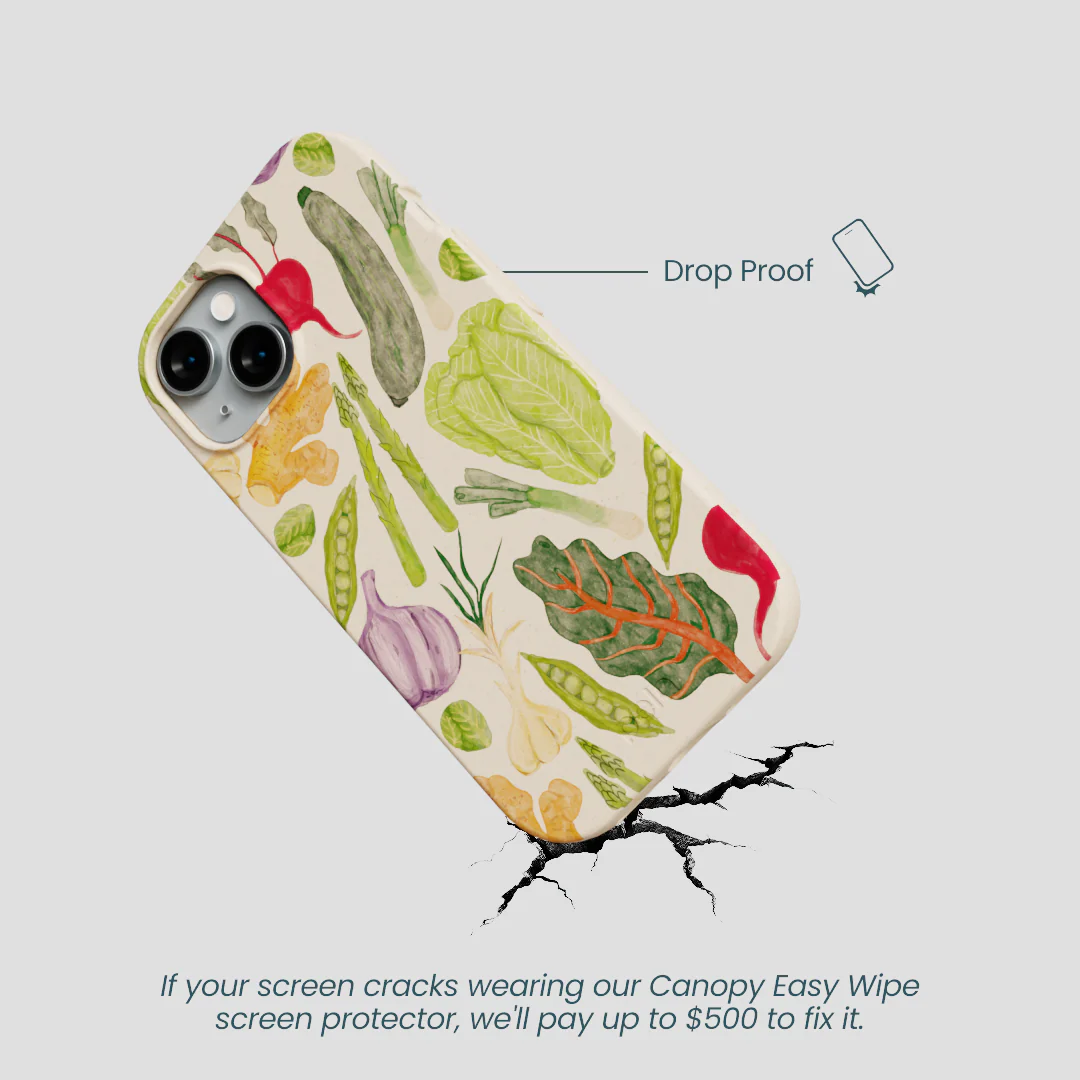 Seashell Veggie Patch iPhone 14 Case - Image 5