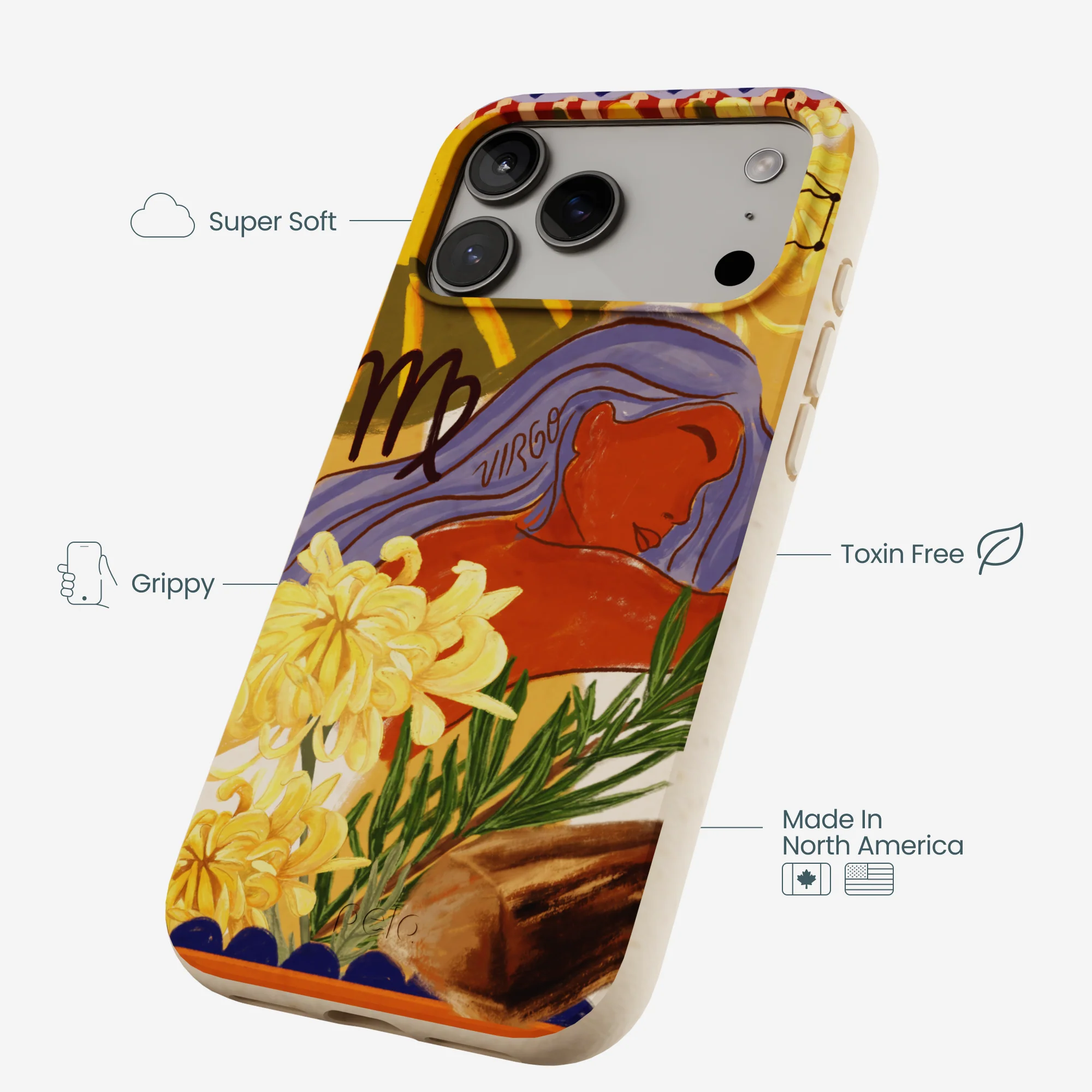 Seashell Virgo Goddess iPhone 17 Pro Max Case - Image 3