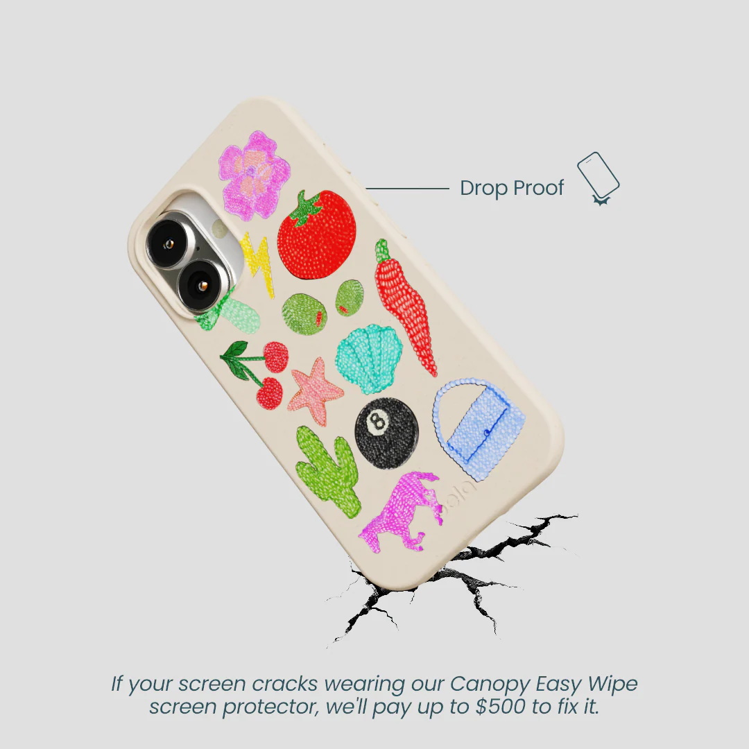 Seashell Whimsy Brooches iPhone 16 Case - Image 4