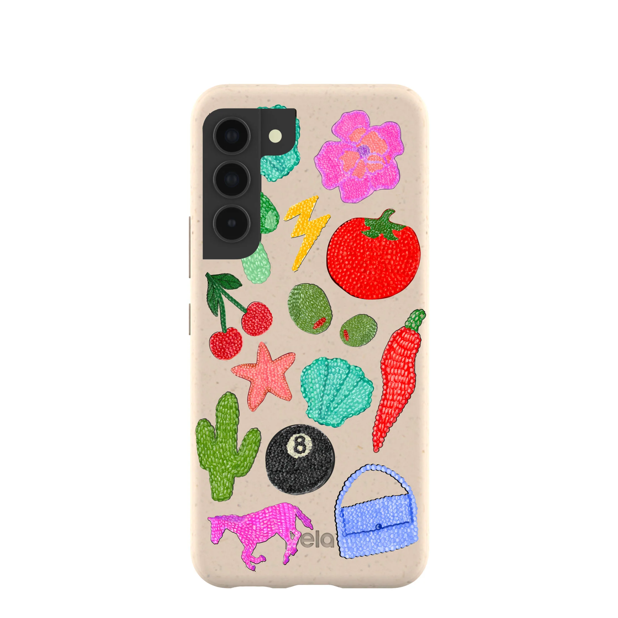 Seashell Whimsy Brooches Samsung Galaxy S22 Case