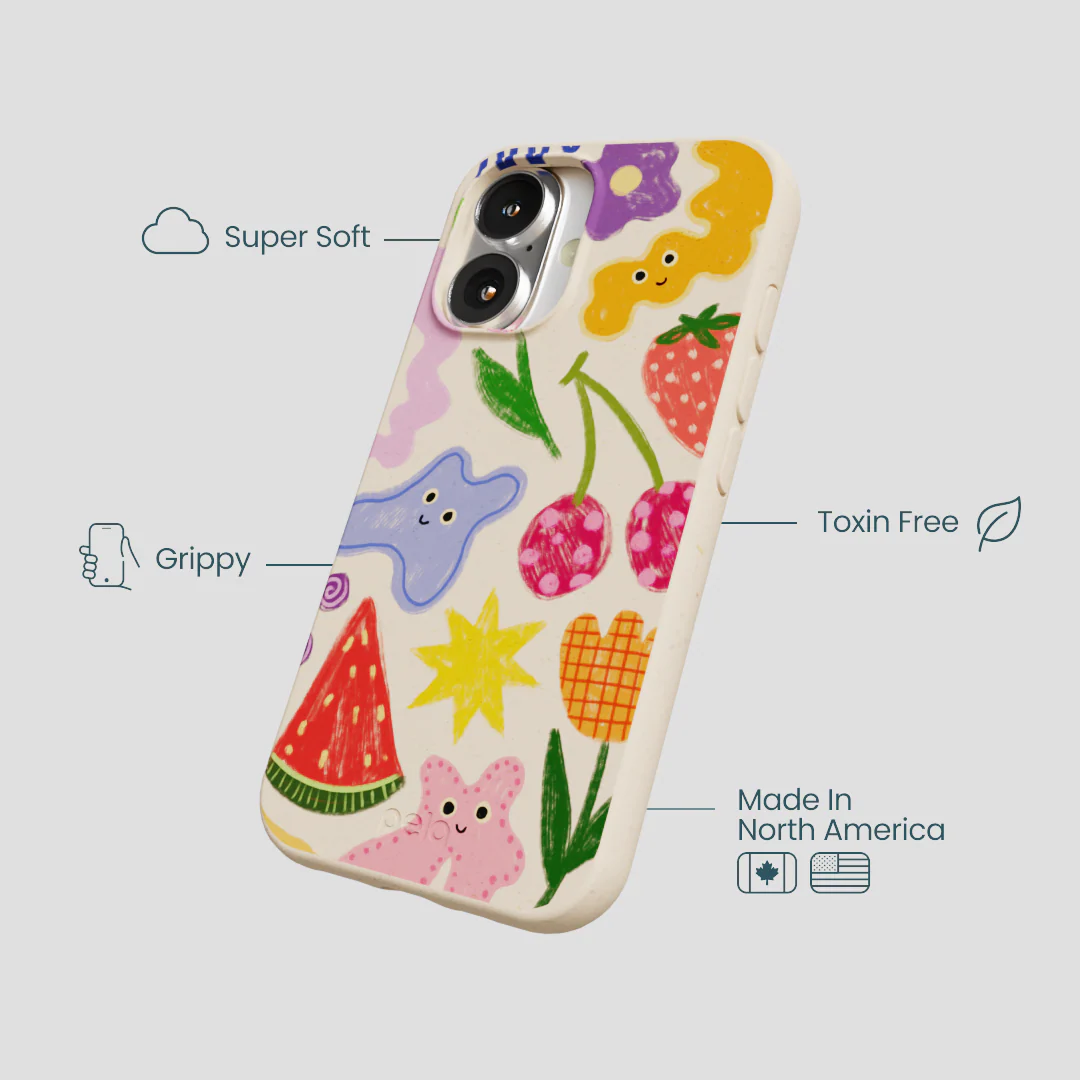 Seashell Whimsy Shapes iPhone 16 Case - Image 4