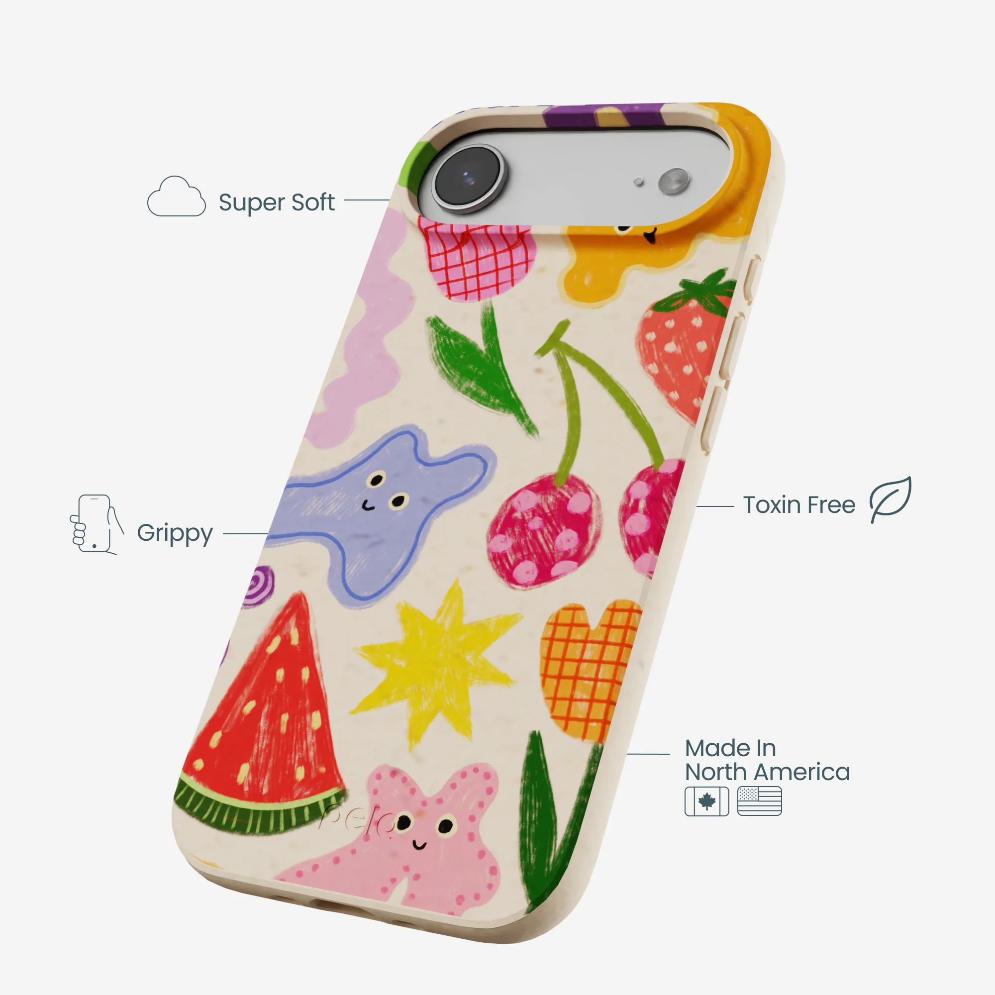 Seashell Whimsy Shapes iPhone Air Case - Image 4