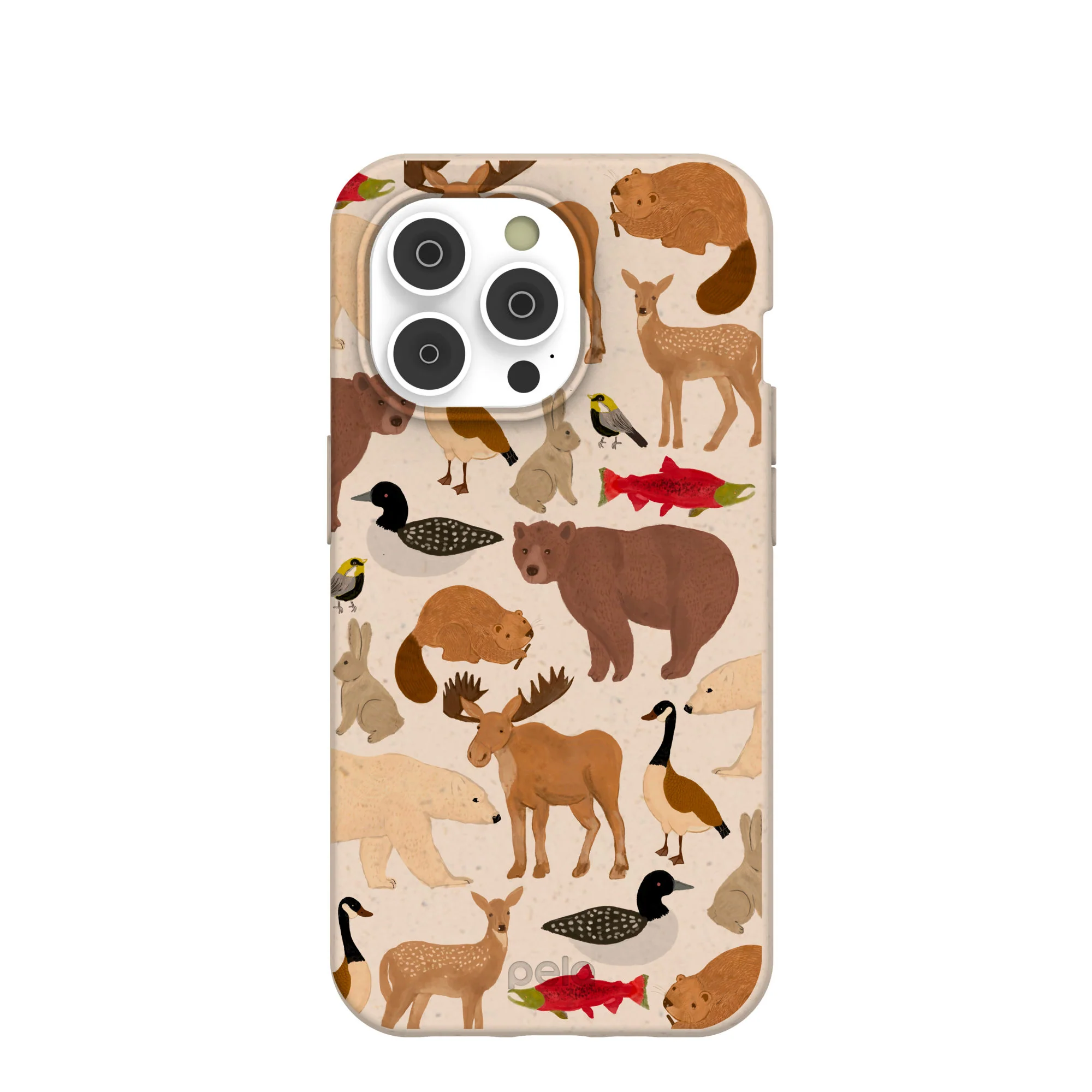 Seashell Wild Canada iPhone 14 Pro Case