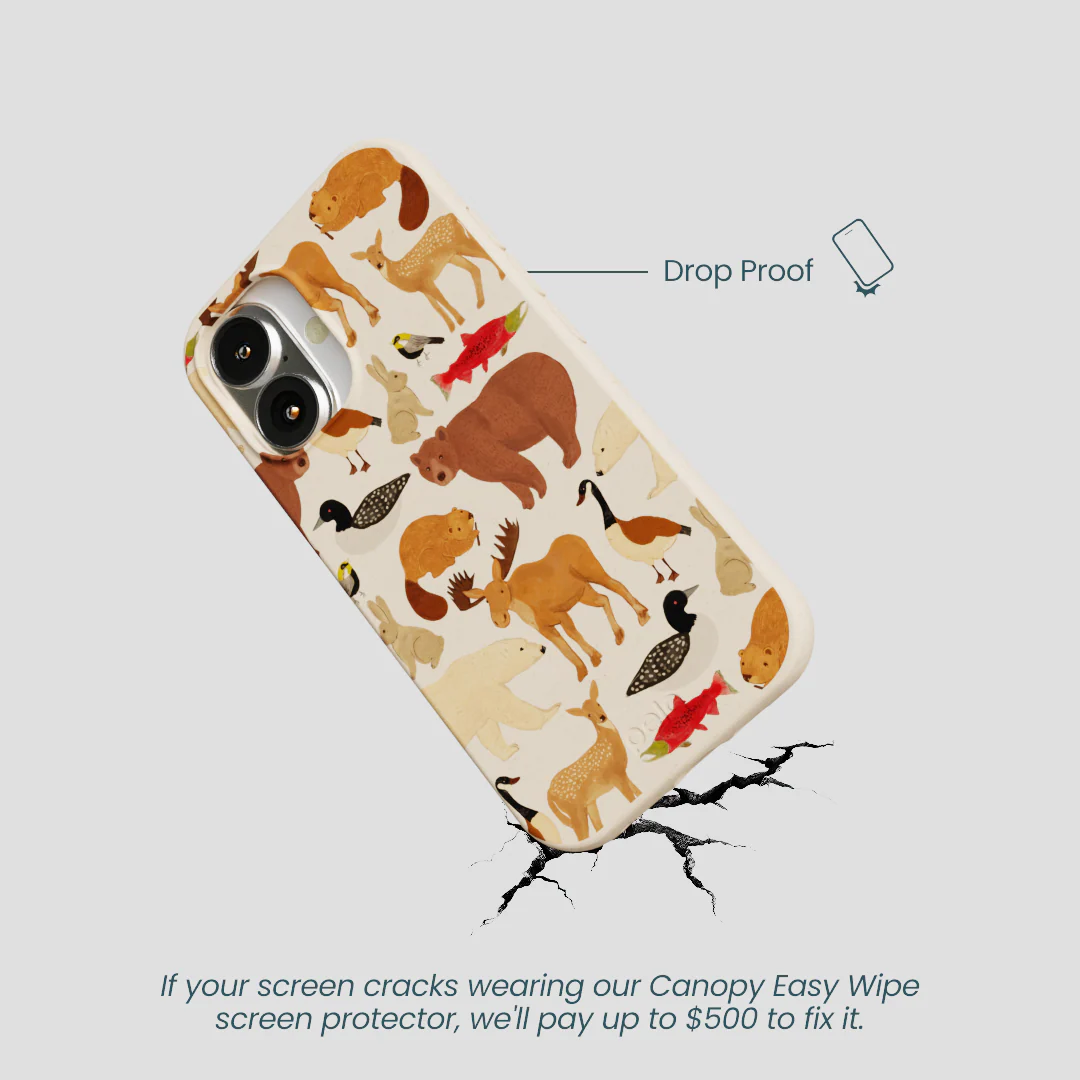 Seashell Wild Canada iPhone 16 Case - Image 5
