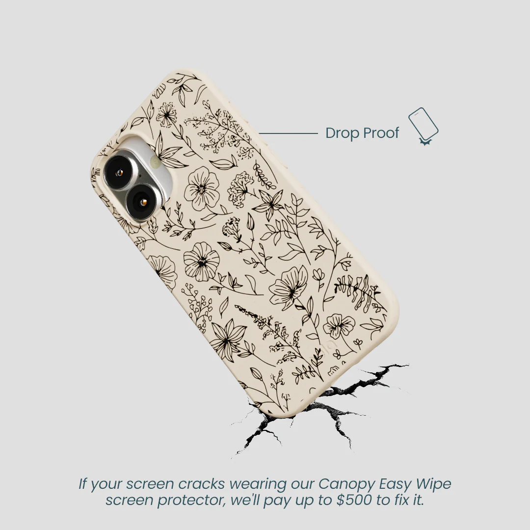 Seashell Wild Flower iPhone 16 Case - Image 5