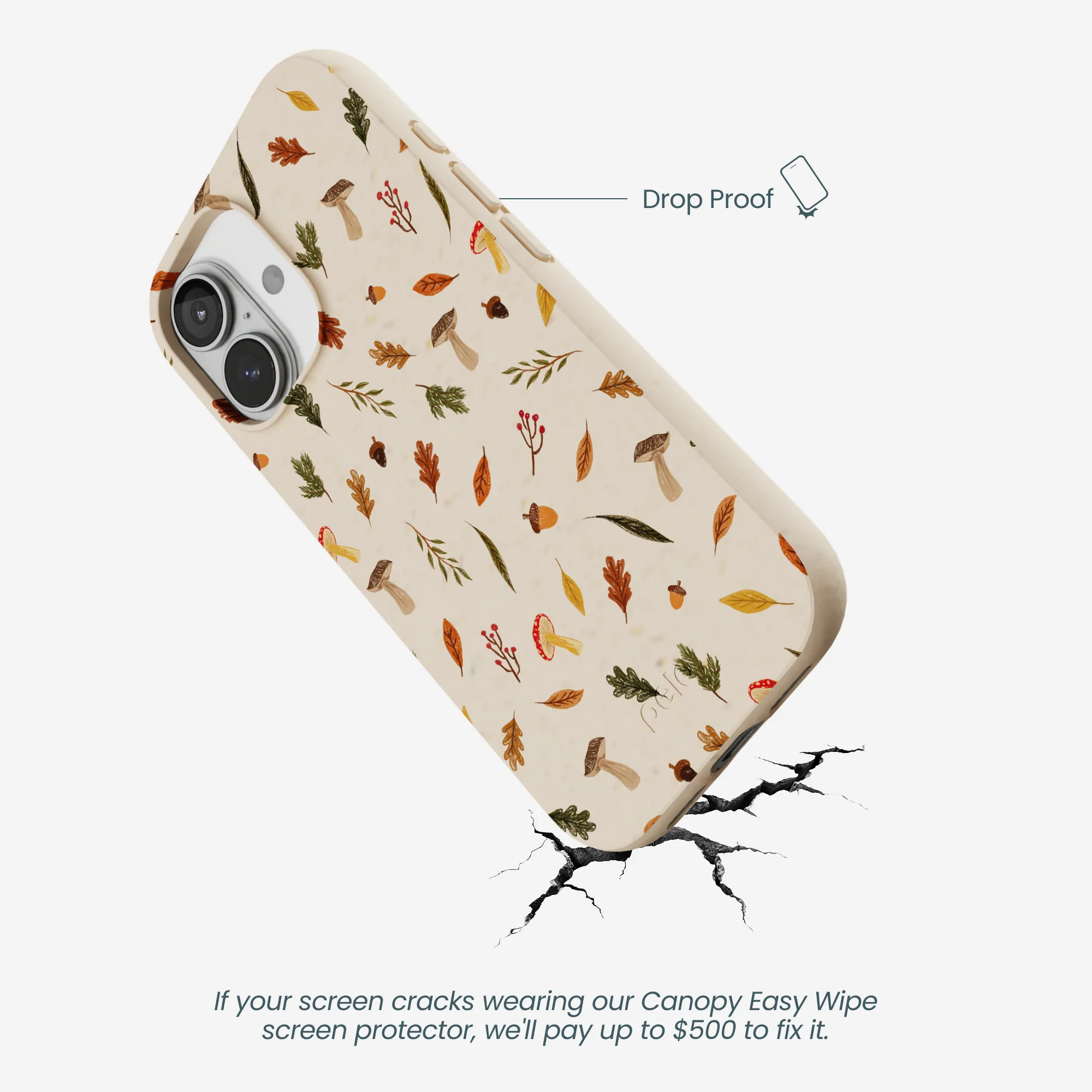 Seashell Woodland Harvest iPhone 17 Case - Image 5