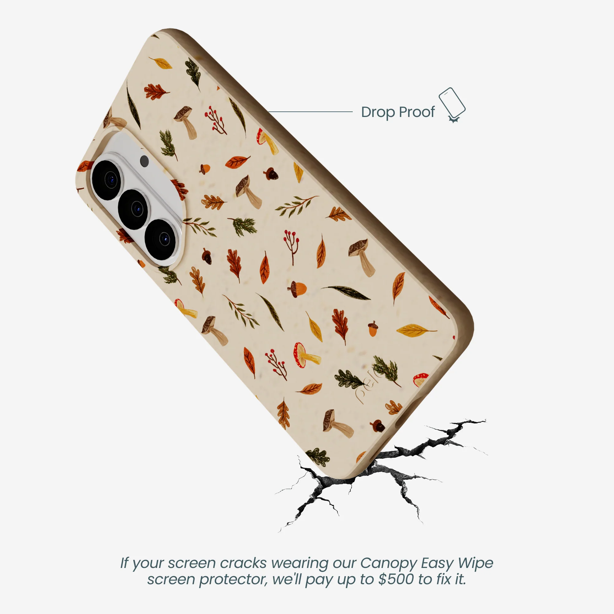 Seashell Woodland Harvest Samsung Galaxy S26 Case - Image 5